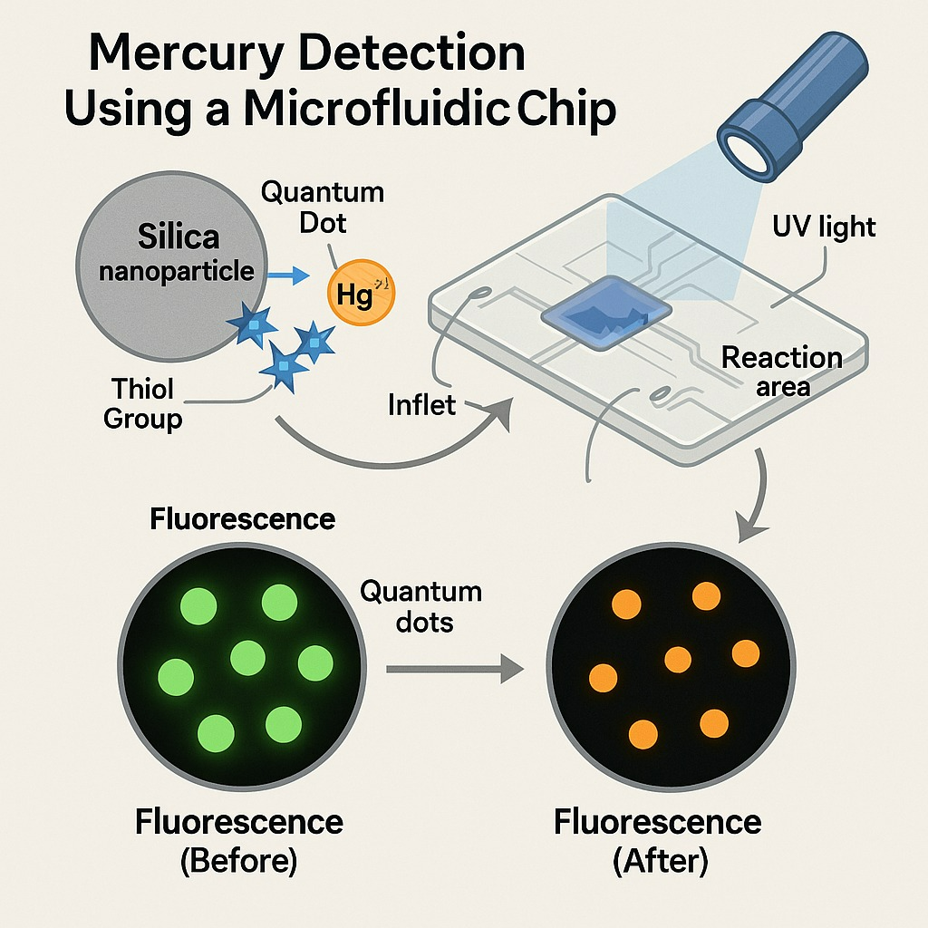 Microfluidic Chip Diagram